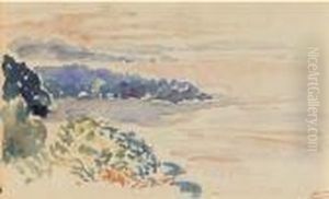 Rivage Au Crepuscule, Cavalaire by Henri Edmond Cross