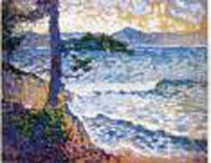 Rivage De Mediterranee by Henri Edmond Cross