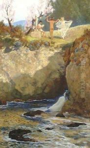 The Dance by Vasili Aleksandrovich Kotarbinskii