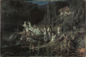 Mermaids by Ivan Nikolaevich Kramskoy