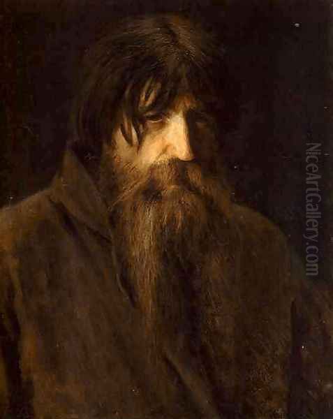 Head Of An Old Peasant (study) - view 1
