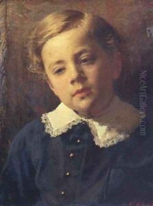 Sergey Kramskoy by Ivan Nikolaevich Kramskoy
