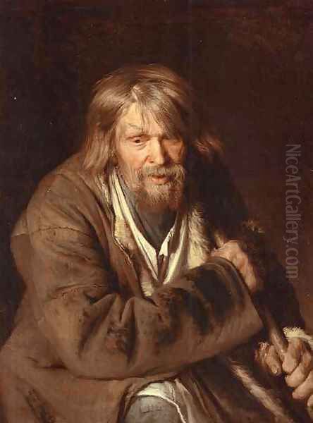 Portrait Of An Old Peasant (study) - view 1