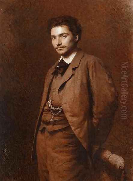 Portrait Of The Artist Feodor Vasilyev - view 1