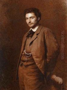 Portrait Of The Artist Feodor Vasilyev by Ivan Nikolaevich Kramskoy