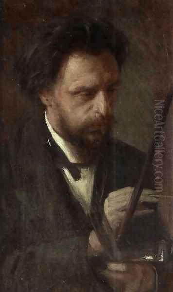 Portrait Of The Artist Grigory Myasoyedov - view 1