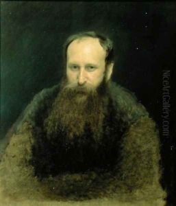Portrait of Vasili Vasilievich Vereshchagin, 1883