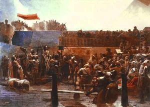 Mocking Christ ("Hail, King of the Jews!")