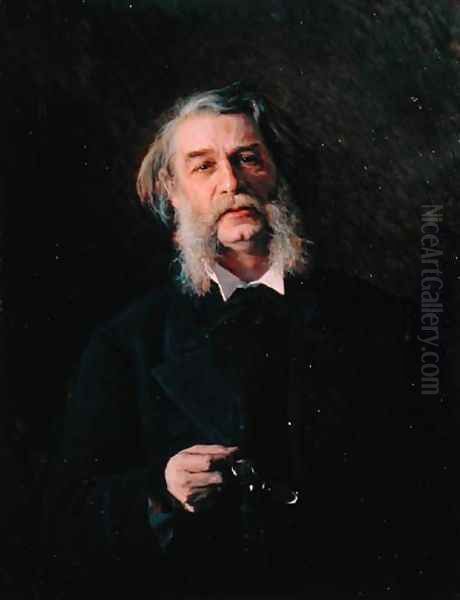Portrait of Dmitri Vasilievich Grigorovich (1822-99), 1876 - view 1