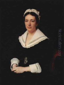 Portrait of Wera Nikolajewna Tretjakowa by Ivan Nikolaevich Kramskoy