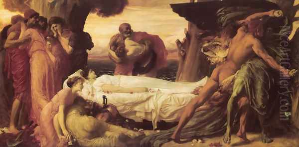 Hercules Wrestling With Death For The Body Of Alcestis - view 1