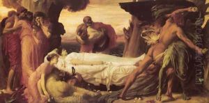 Hercules Wrestling With Death For The Body Of Alcestis