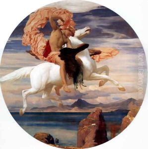Perseus On Pegasus Hastening To The Rescue Of Andromeda