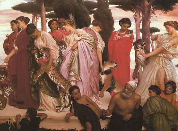 The Syracusan Bride leading Wild Animals in Procession to the Temple of Diana (detail) 1866 - view 1