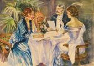 Beim Dinner by Edward Alfred Cucuel