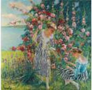 Der Kunstler War Schuler Der Akademie In San Francisco by Edward Alfred Cucuel