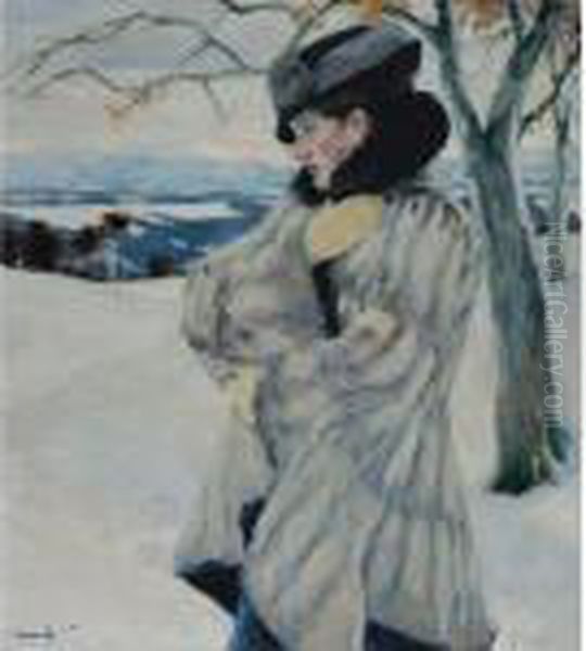 Madchen Im Pelz, Bad Tolz (girl With Fur Coat, Bad Tolz) - view 1