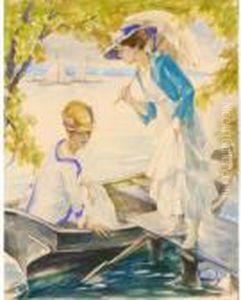An Afternoon On The Stanberger See by Edward Alfred Cucuel