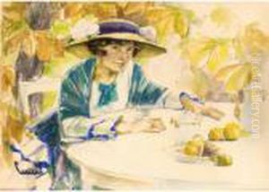 Under The Chestnut Tree by Edward Alfred Cucuel