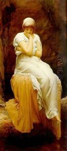 Seated by Lord Frederick Leighton