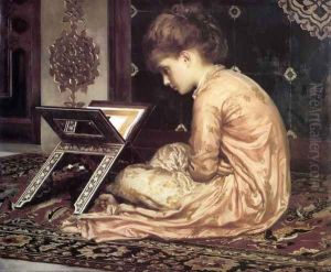 Study, At a Reading Desk by Lord Frederick Leighton