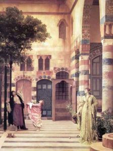 Old Damascus, Jew's Quarter by Lord Frederick Leighton