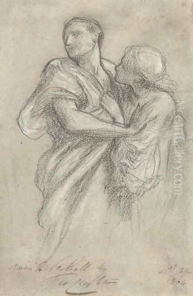 Study for Orpheus and Eurydice, c.1864 - view 1