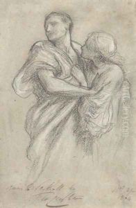 Study for Orpheus and Eurydice, c.1864 by Lord Frederick Leighton