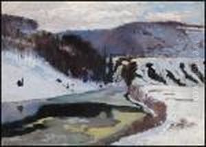 A March Afternoon, Laurentians by Maurice Galbraith Cullen