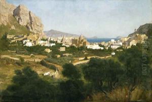 Capri - Sunrise by Lord Frederick Leighton