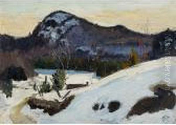 Near Lilly Lake, St. Jovite - view 1