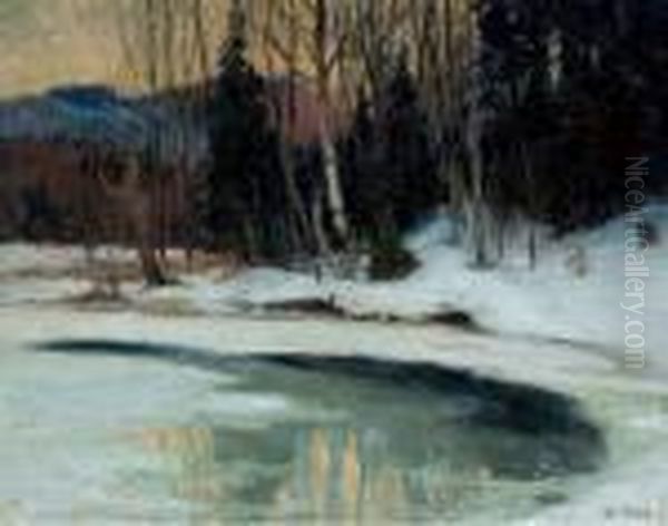 Towards Evening, North River - view 1