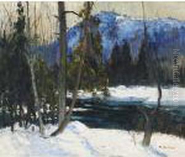 Clear Winter""""""""s Day, Laurentians - view 1