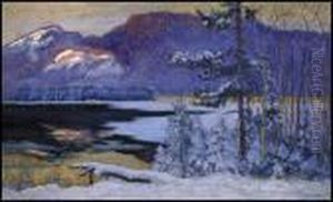 Sunglow On The Palisades, Lac Tremblant