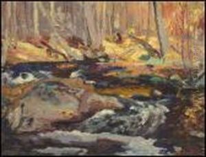 Wildcat Creek, Autumn by Maurice Galbraith Cullen