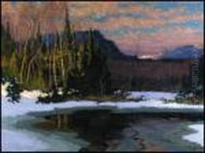 Riviere Du Diable Pres Du Mont-tremblant by Maurice Galbraith Cullen