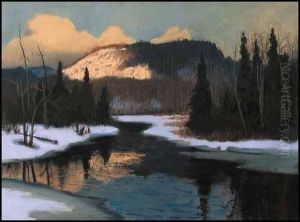 The Cache River, Evening In March The Cache River, Evening In March