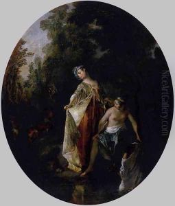 Bathers by Nicolas Lancret
