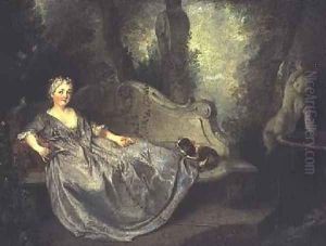 Portrait of a Lady in a Garden
