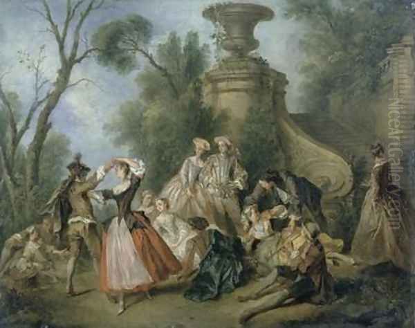 Pastoral Revels La Danse dans un parc - view 1