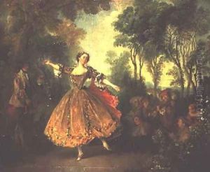 The Dance 2 by Nicolas Lancret