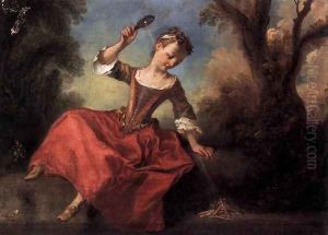 The Burning Glass by Nicolas Lancret