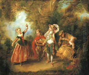 Le Menuet by Nicolas Lancret
