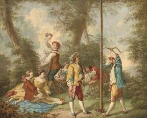 A Fete Champetre by Nicolas Lancret