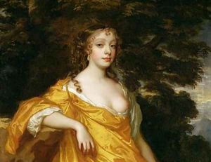 Diana Kirke Later Countess of Oxford by Sir Peter Lely