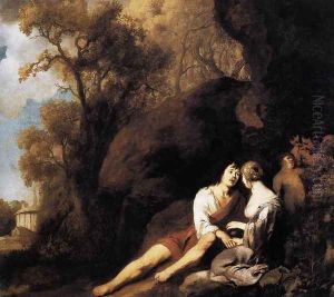 Amorous Couple in a Landscape c. 1640 by Sir Peter Lely