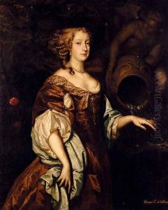 Portrait Of Diana, Countess Of Ailesbury by Sir Peter Lely