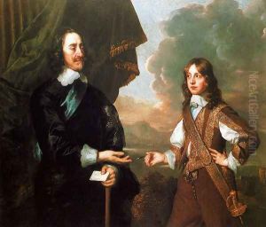 Charles I And The Duke Of York by Sir Peter Lely