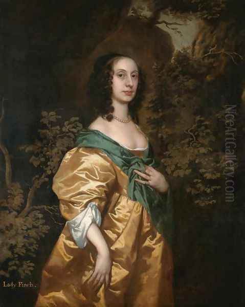 Portrait of Elizabeth Harvey, Lady Finch (1627-1676) - view 1