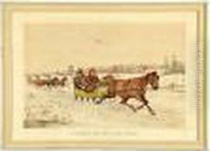 Waking Up The Old Mare by Currier & Ives Publishers